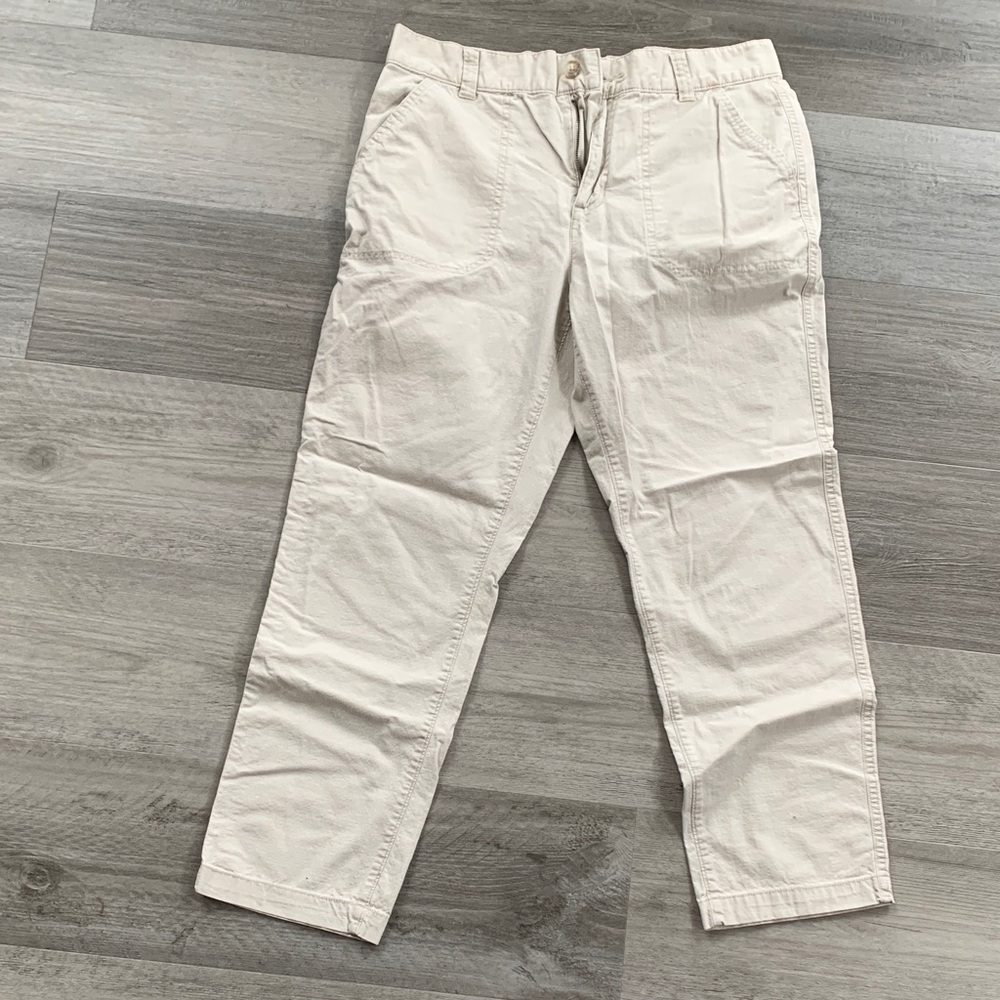 Eddie Bauer Cream Casual Chinos